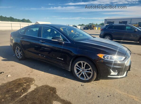 3FA6P0RUXKR140240 2019 FORD FUSION Black Delantero derecho