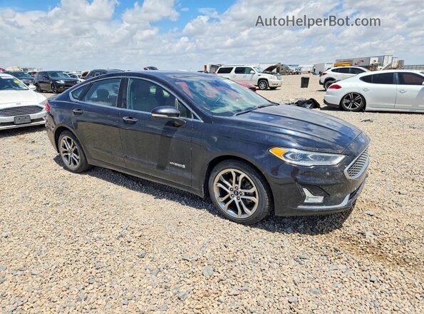 3FA6P0RUXKR257560 2019 FORD FUSION Black წინა მარჯვენა
