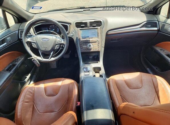 3FA6P0RUXKR257560 2019 FORD FUSION Black წინა პანელის ხედი