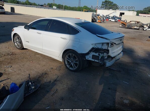 3FA6P0RUXKR261849 2019 FORD FUSION HYBRID White უკანა მარცხენა