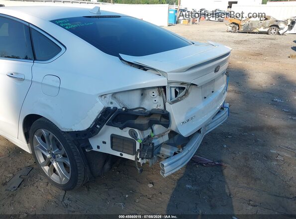 3FA6P0RUXKR261849 2019 FORD FUSION HYBRID White წინა ხედი