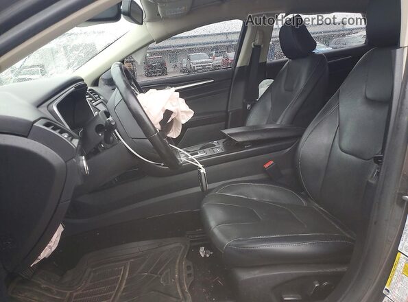 3FA6P0RUXLR140210 2020 FORD FUSION Charcoal წინა სალონის ხედი