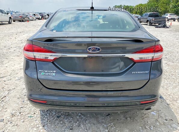 3FA6P0SU0JR123553 2018 FORD FUSION Gray უკანა ხედი