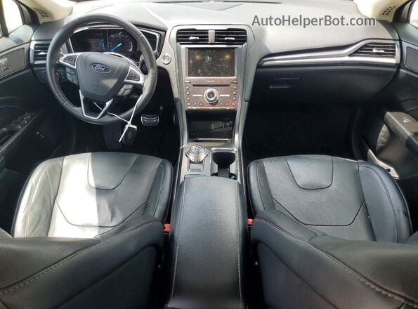 3FA6P0SU0JR123553 2018 FORD FUSION Gray წინა პანელის ხედი
