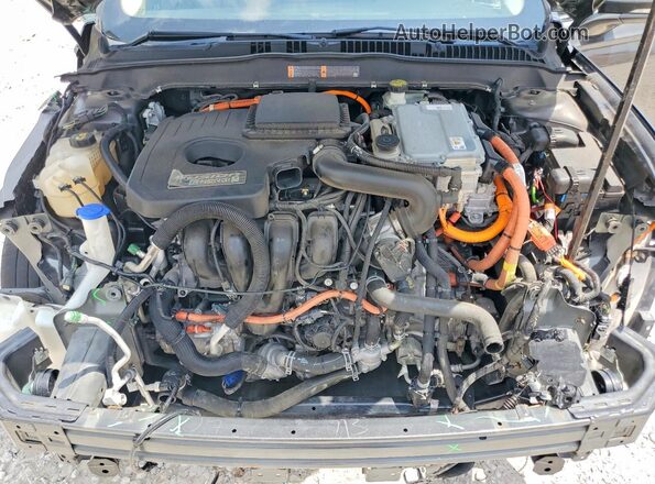 3FA6P0SU0JR123553 2018 FORD FUSION Gray უკანა სალონის ხედი