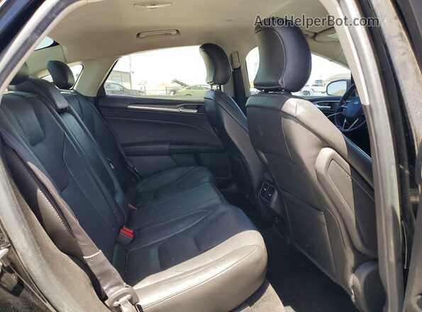 3FA6P0SU2GR187280 2016 FORD FUSION Black უკანა სავარძლების ხედი