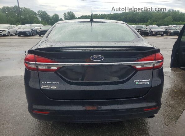 3FA6P0SU3HR151972 2017 FORD FUSION Черный Вид сзади