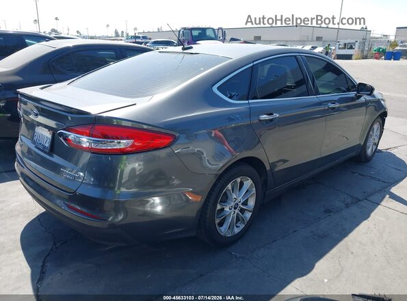 3FA6P0SU3LR120472 2020 FORD FUSION Gray Trasero derecho