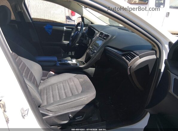 3FA6P0T90LR173222 2020 FORD FUSION White Widok wnętrza z przodu