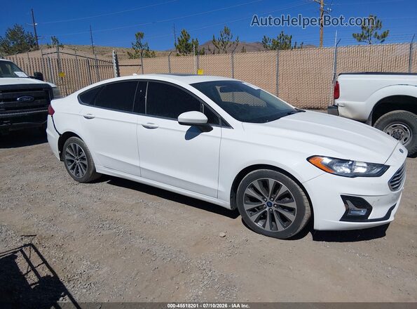 3FA6P0T90LR173222 2020 FORD FUSION White Widok wnętrza z tyłu