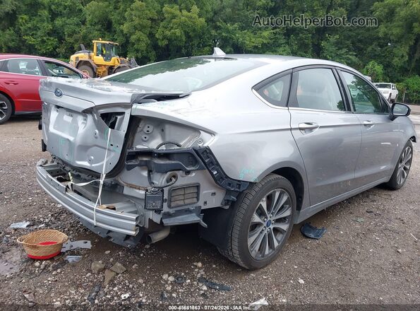 3FA6P0T90LR190943 2020 FORD FUSION Silver Rear right