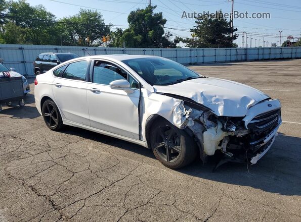 3FA6P0T91GR264070 2016 FORD FUSION Белый Передняя правая четверть