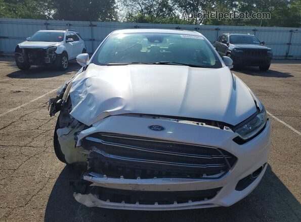 3FA6P0T91GR264070 2016 FORD FUSION Белый Вид спереди