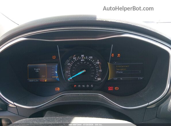 3FA6P0T91HR101212 2017 FORD FUSION Silver Widok tylnych siedzeń