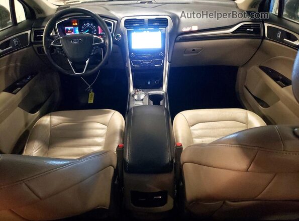 3FA6P0T91HR187265 2017 FORD FUSION Gray Вид панелі приладів