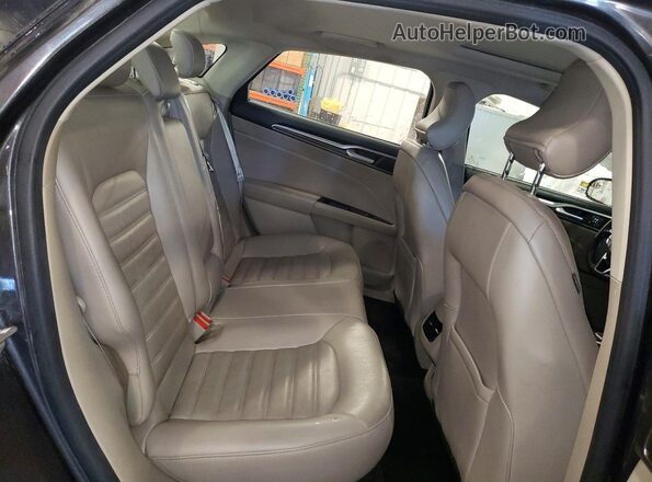 3FA6P0T91HR187265 2017 FORD FUSION Gray Вид задніх сидінь