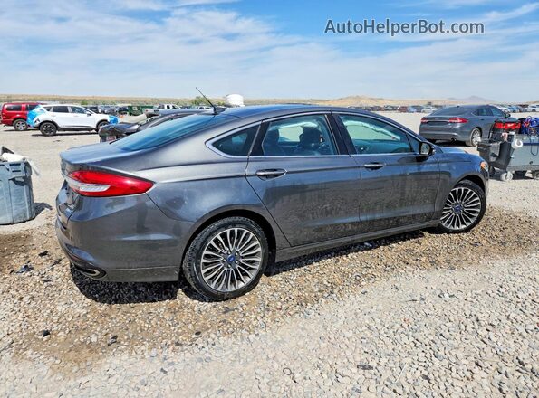 3FA6P0T91HR200838 2017 FORD FUSION Gray Rear right