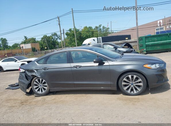 3FA6P0T91LR156171 2020 FORD FUSION Gray Սալոնի հետևի տեսք