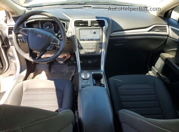 3FA6P0T91LR235937 2020 FORD FUSION White წინა პანელის ხედი