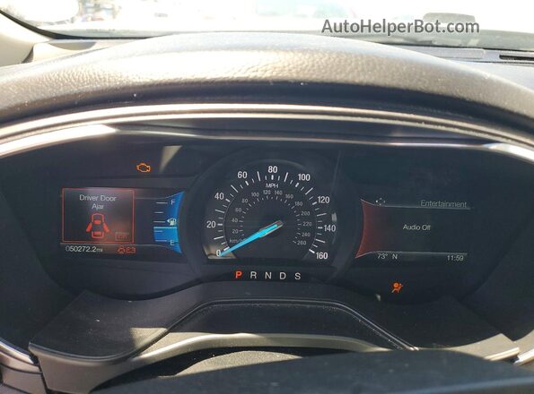 3FA6P0T91LR235937 2020 FORD FUSION White ხელსაწყოთა პანელის ხედი