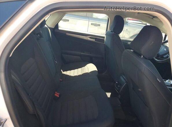 3FA6P0T91LR235937 2020 FORD FUSION White უკანა სავარძლების ხედი