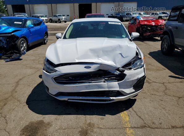3FA6P0T91LR235937 2020 FORD FUSION White წინა ხედი