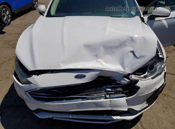3FA6P0T91LR235937 2020 FORD FUSION White უკანა სალონის ხედი