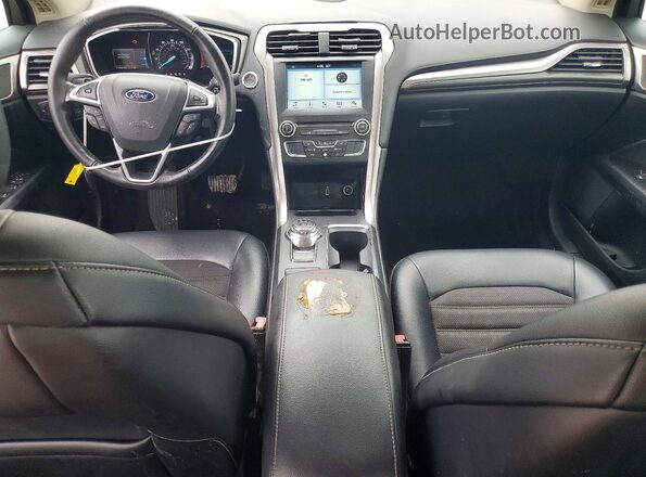 3FA6P0T92HR145817 2017 FORD FUSION Silver Առջևի վահանակի տեսք