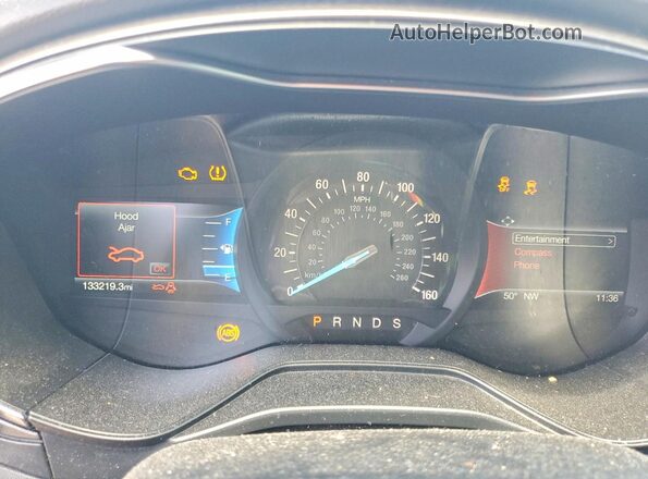 3FA6P0T92LR150217 2020 FORD FUSION Gray Widok zestawu wskaźników