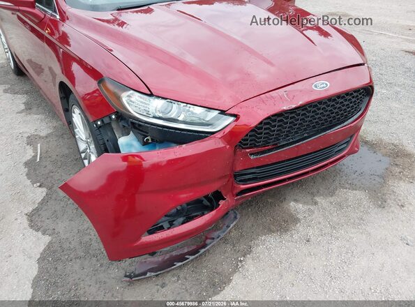 3FA6P0T93GR242958 2016 FORD FUSION Red Vista frontal