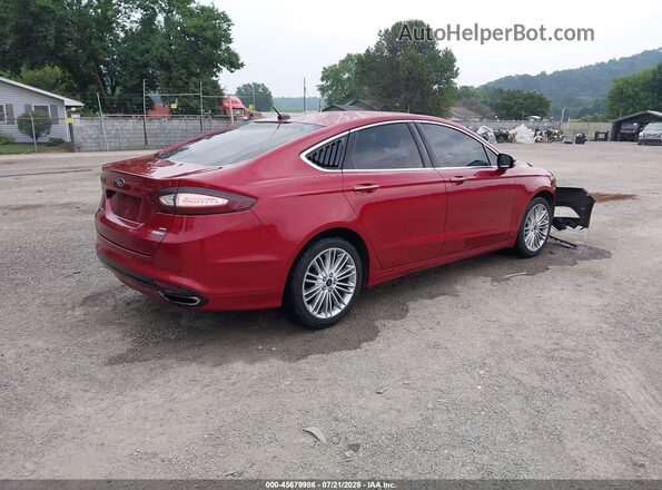 3FA6P0T93GR242958 2016 FORD FUSION Red Trasero derecho
