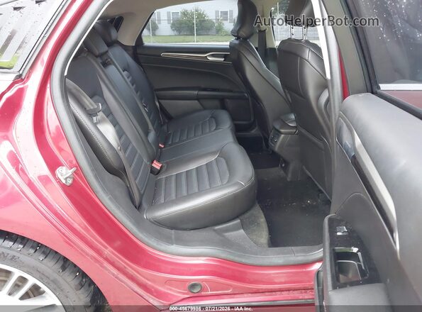3FA6P0T93GR242958 2016 FORD FUSION Red Vista de la etiqueta del VIN