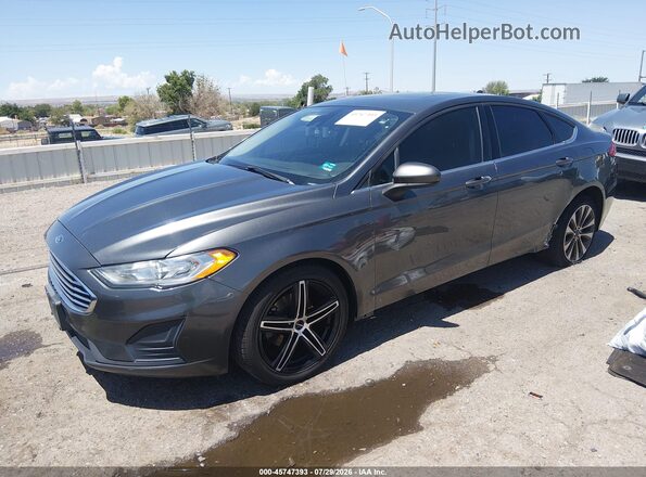 3FA6P0T93LR181122 2020 FORD FUSION Gray Vista tres cuartos delantera izquierda