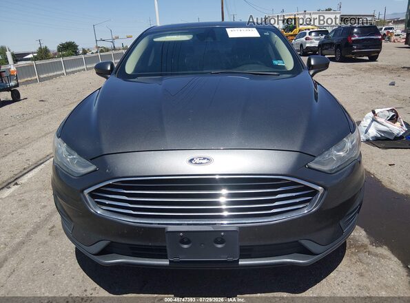 3FA6P0T93LR181122 2020 FORD FUSION Gray Vista del cuadro de instrumentos