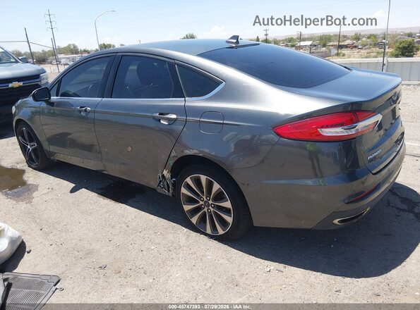 3FA6P0T93LR181122 2020 FORD FUSION Gray Trasero izquierdo