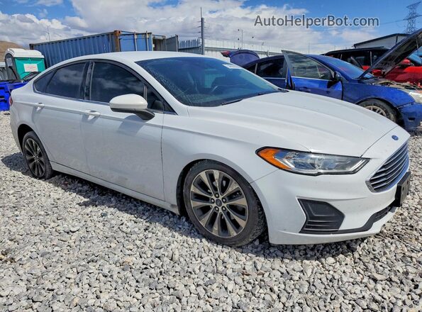 3FA6P0T94LR199385 2020 FORD FUSION Белый Передняя правая четверть