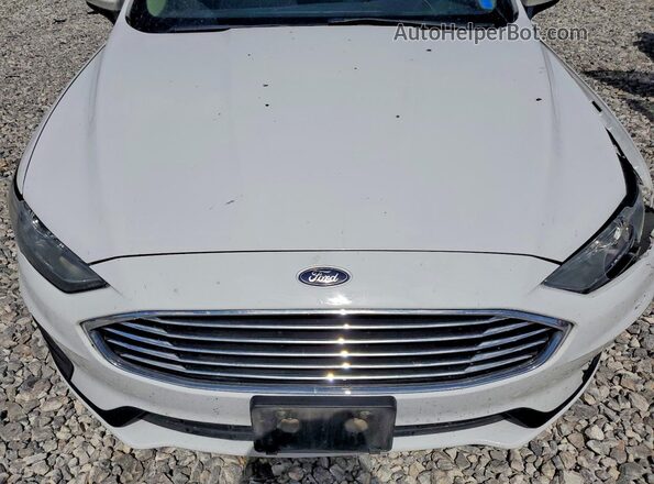 3FA6P0T94LR199385 2020 FORD FUSION Белый Вид задней части салона