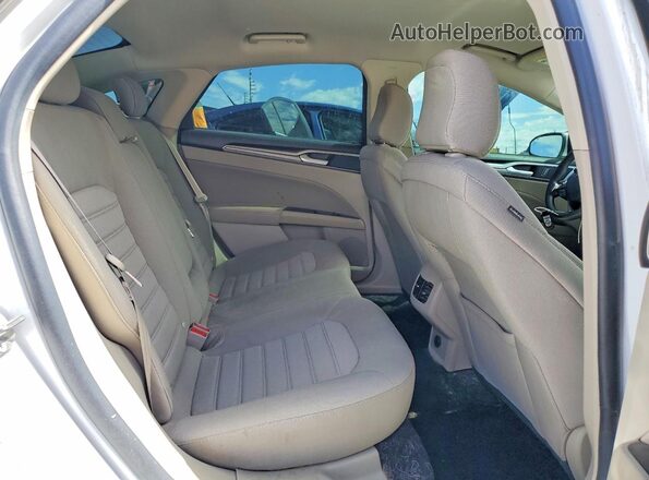 3FA6P0T94LR199385 2020 FORD FUSION Белый Вид задних сидений