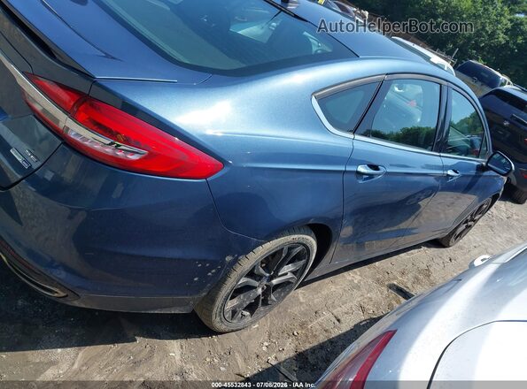 3FA6P0T95JR135076 2018 FORD FUSION Blue Հետևի աջ