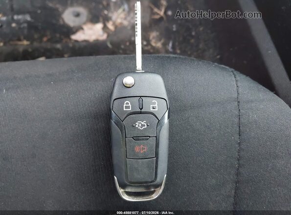 3FA6P0T96GR203068 2016 FORD FUSION Gray Widok deski rozdzielczej