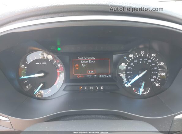 3FA6P0T96GR341807 2016 FORD FUSION Серый Вид задних сидений