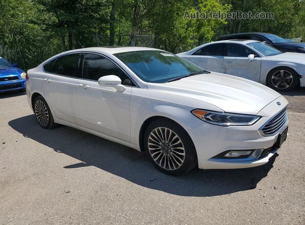 3FA6P0T96HR361699 2017 FORD FUSION White Передня права чверть