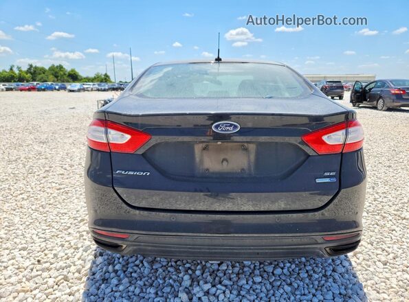 3FA6P0T97GR232143 2016 FORD FUSION Black Հետևի տեսք