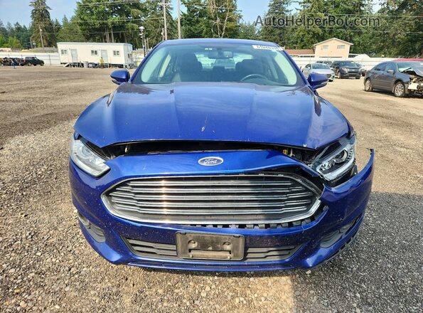 3FA6P0T97GR367008 2016 FORD FUSION Blue წინა ხედი