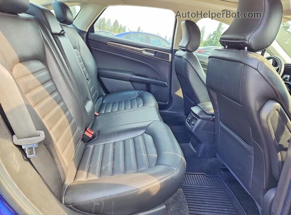 3FA6P0T97GR367008 2016 FORD FUSION Blue უკანა სავარძლების ხედი