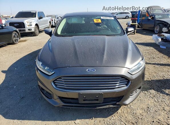 3FA6P0T97GR387159 2016 FORD FUSION Серый Вид спереди