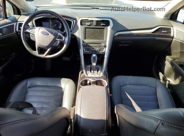 3FA6P0T97GR387159 2016 FORD FUSION Серый Вид панели приборов
