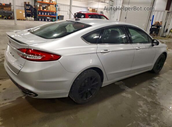 3FA6P0T97JR191651 2018 FORD FUSION Silver Հետևի աջ