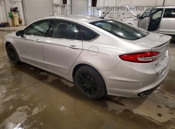 3FA6P0T97JR191651 2018 FORD FUSION Silver Հետևի ձախ