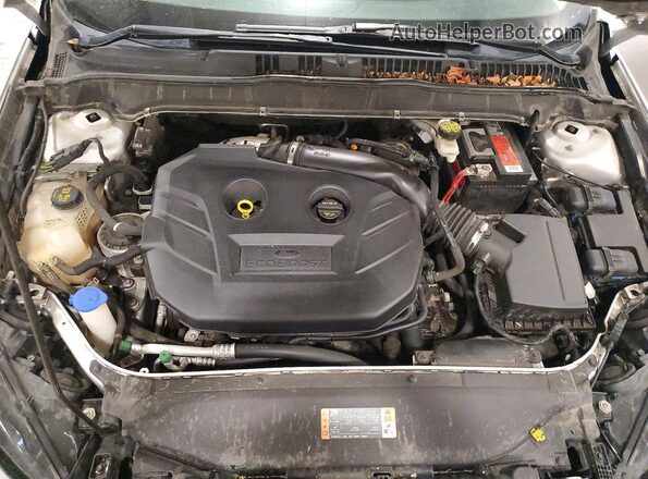 3FA6P0T97JR191651 2018 FORD FUSION Silver Սալոնի հետևի տեսք